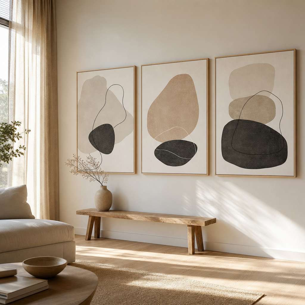 The Quiet Impact: How Minimalist Canvas Prints Bring Clarity and Focus to Your Home