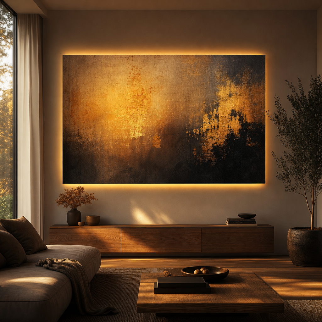 The Light Within: How Illuminated Canvas Prints Create Depth and Drama in Any Room