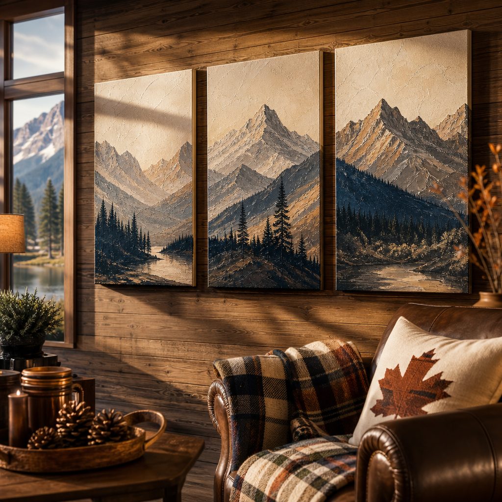 The Texture of Home: How Canvas Prints Add Depth and Dimension to Canadian Interiors