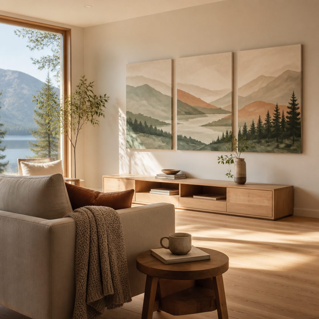 The Art of the Pause: How Canvas Prints Create Mindful Spaces in Canadian Homes