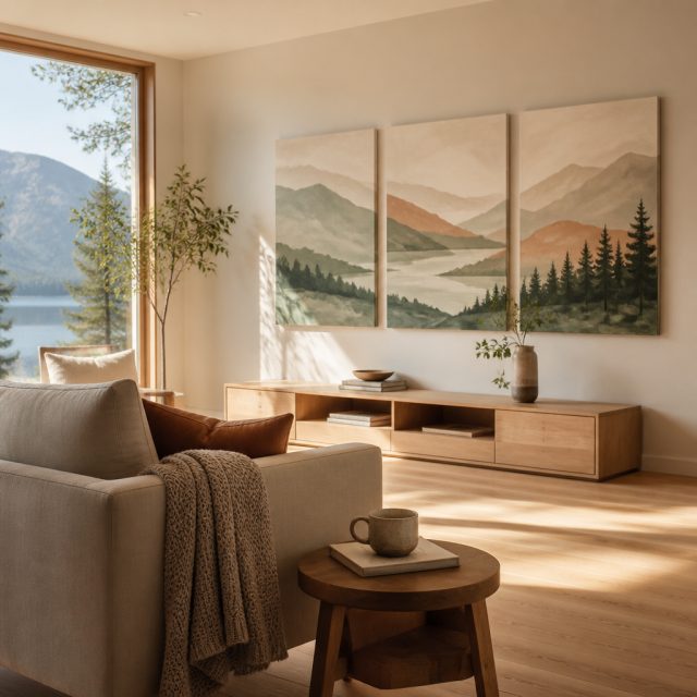 The Art of the Pause: How Canvas Prints Create Mindful Spaces in Canadian Homes