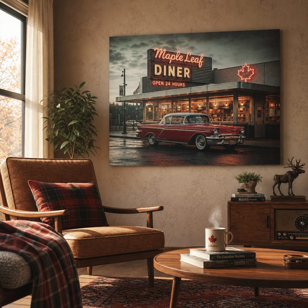 The Nostalgia Effect: How Vintage-Inspired Canvas Prints Bring Retro Charm to Canadian Homes