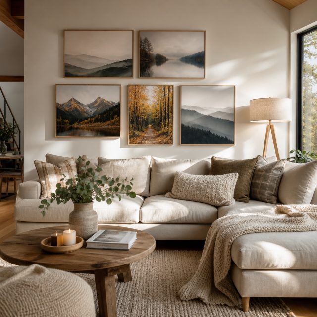 The Art of Arrangement: How to Group Canvas Prints for Maximum Impact in Canadian Homes