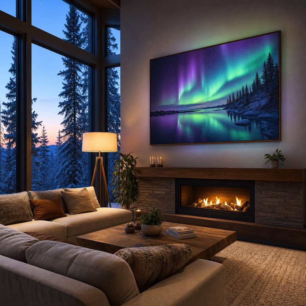 The Light Within: How Canvas Prints Transform Canadian Rooms with Luminous Art