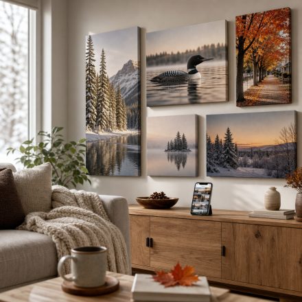 From Digital Clutter to Gallery Wall: How to Curate Your Camera Roll into Canadian Canvas Art