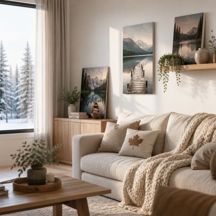 Beyond the Frame: Creative Ways to Display Canvas Prints in Canadian Homes
