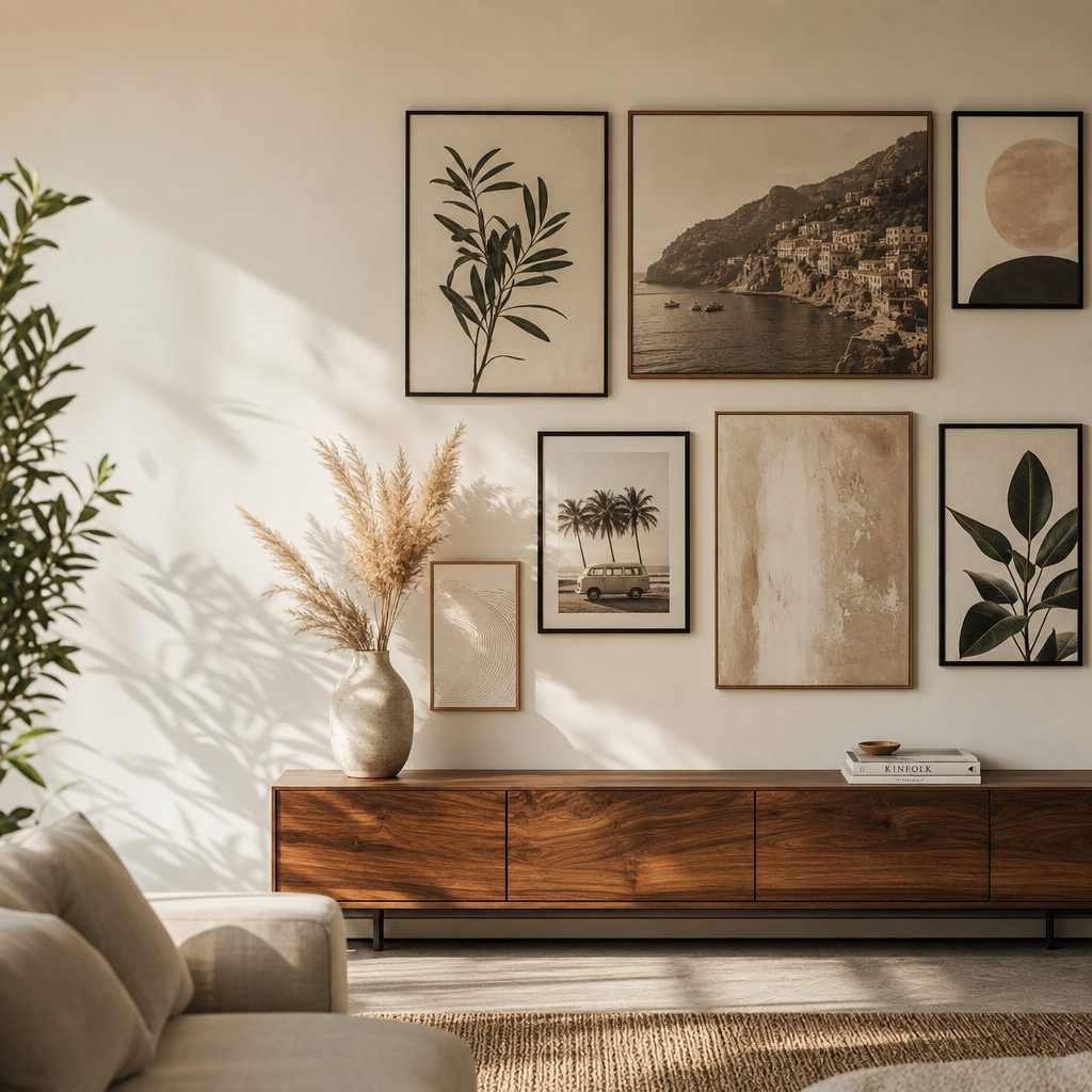 The Gallery Wall Reimagined: How Curated Canvas Displays Tell Your Unique Story