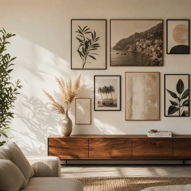 The Gallery Wall Reimagined: How Curated Canvas Displays Tell Your Unique Story