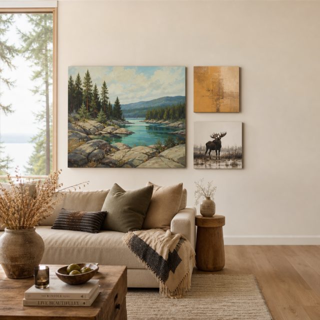 How to Curate a Canadian Art Collection with Canvas Prints: A Guide to Building a Cohesive Gallery