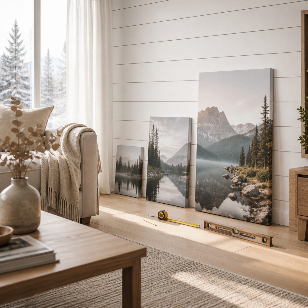 How to Choose the Perfect Canvas Print Size for Any Wall in Your Canadian Home