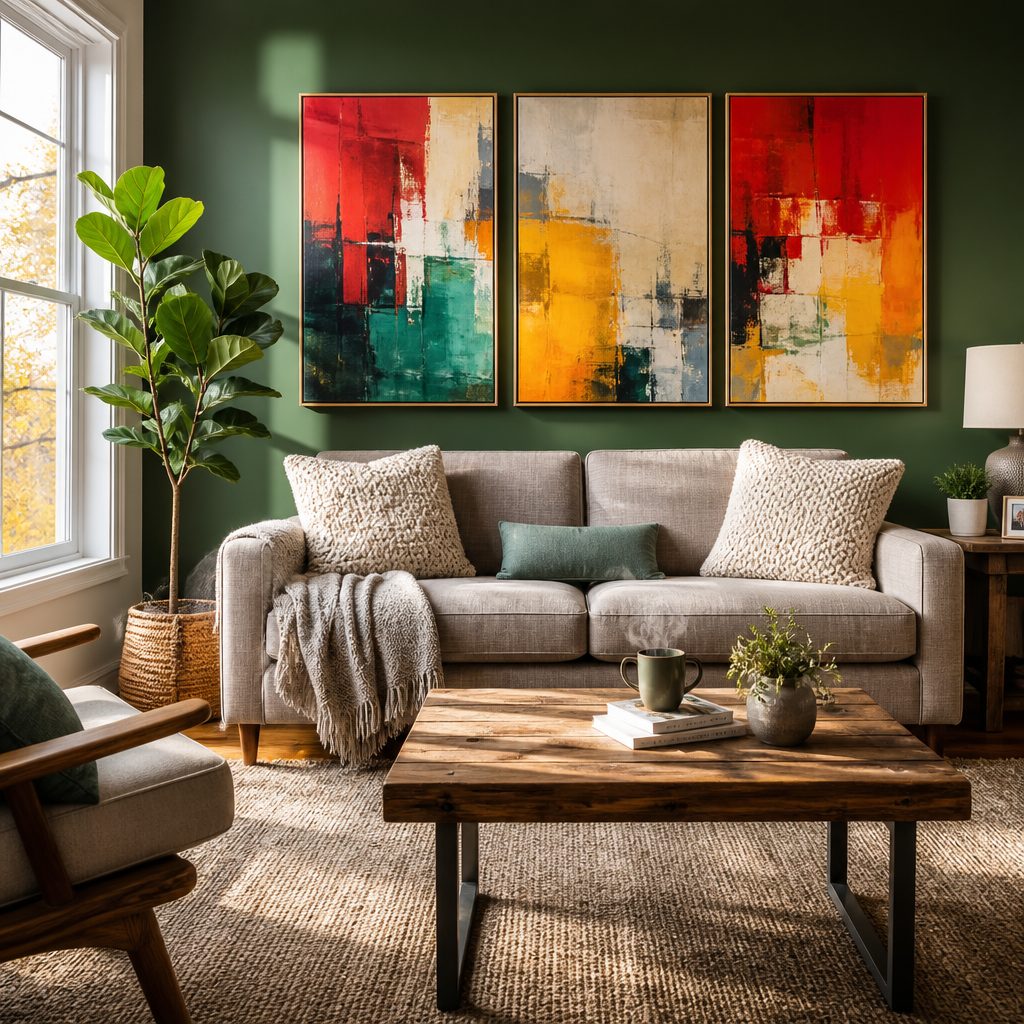 The Colorful Canadian Home: How Canvas Prints Infuse Joy and Energy into Your Living Spaces