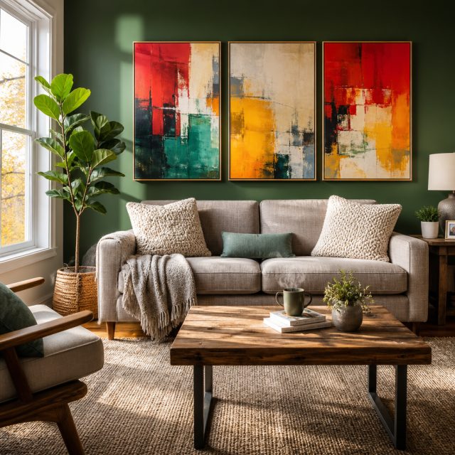 The Colorful Canadian Home: How Canvas Prints Infuse Joy and Energy into Your Living Spaces