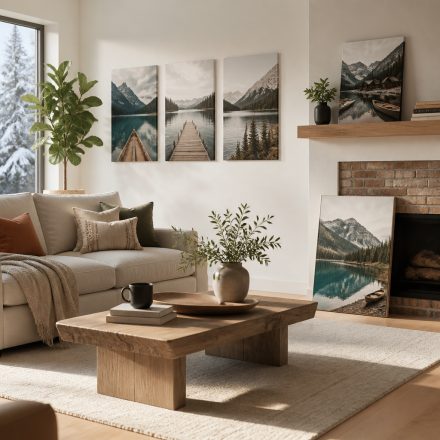 Beyond the Frame: Creative Ways to Display Canvas Prints in Your Canadian Home