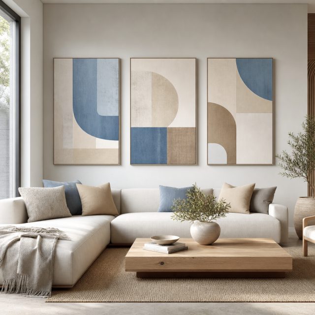 The Science of Symmetry: How Balanced Canvas Arrangements Create Calm in Any Room