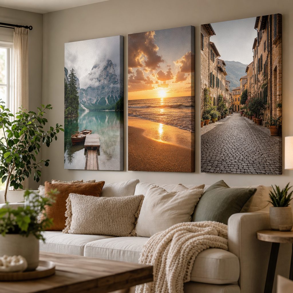 From Screen to Wall: How to Turn Your Travel Photos into Stunning Canvas Prints