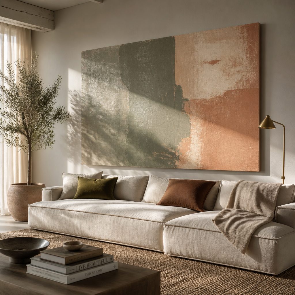 The Power of One: How a Single Oversized Canvas Print Can Anchor Your Entire Room